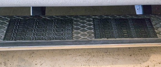 EvoGRIP™: All-Purpose Grip Tape  (4"x10", Ideal for Boats, Truck Running Boards, Individual)