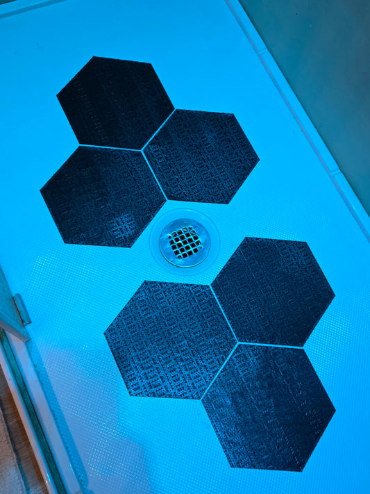 EvoGRIP™: All-Purpose Grip Surface (9"x10" Hexagon, Individual)