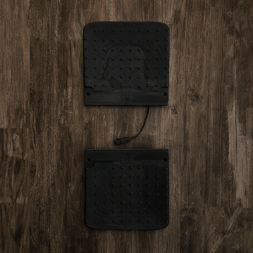 EvoPad™ - Front & Rear bundle w/ integrated studded grip (Standard Width)