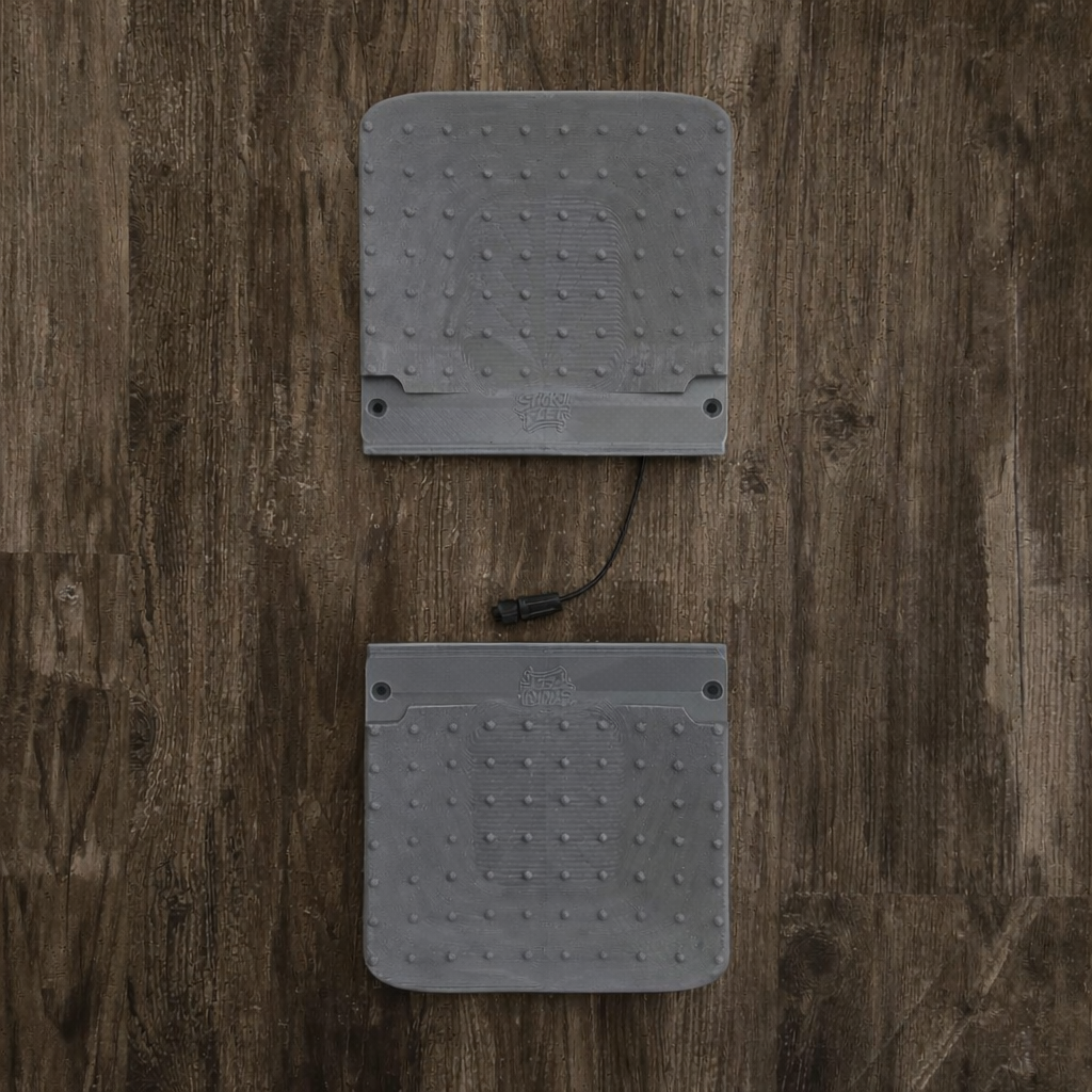 EvoPad™ - Front & Rear bundle w/ integrated studded grip (Standard Width)