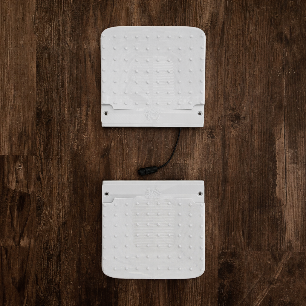 EvoPad™ - Front & Rear bundle w/ integrated studded grip (Standard Width)